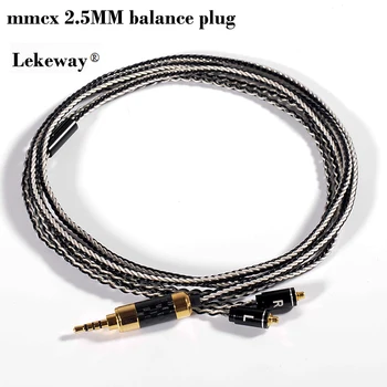 Musicmaker TONEKING Custom Made DIY MMCX/2Pin Interface 3.5MM 8-Core Silver Plating Cable Use For Shure SE846 SE535 SE525 UE900
Musicmaker TONEKING Custom Made DIY MMCX/2Pin Interface 3.5MM 8-Core Silver Plating Cable Use For Shure SE846 SE535 SE525 UE900