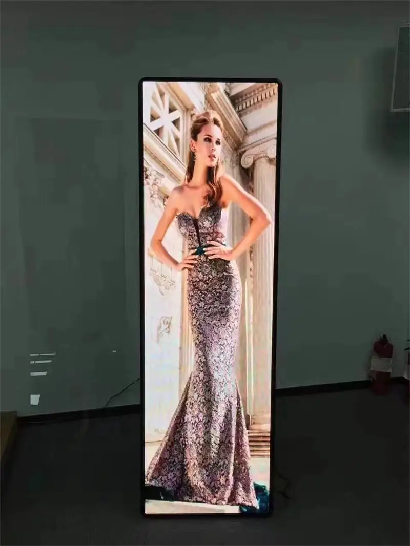 P2.5 indoor LED advertising machine Magnetic, screw universal Display size 640*1920mm store posters screen, led wall player
P2.5 indoor LED advertising machine Magnetic, screw universal Display size 640*1920mm store posters screen, led wall player