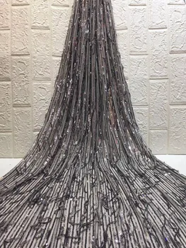 High Quality African Lace Fabric Net 2019 French Lace Fabric Tulle With Sequins Nigerian Lace Fabrics For Wedding ZXN111
High Quality African Lace Fabric Net 2019 French Lace Fabric Tulle With Sequins Nigerian Lace Fabrics For Wedding ZXN111