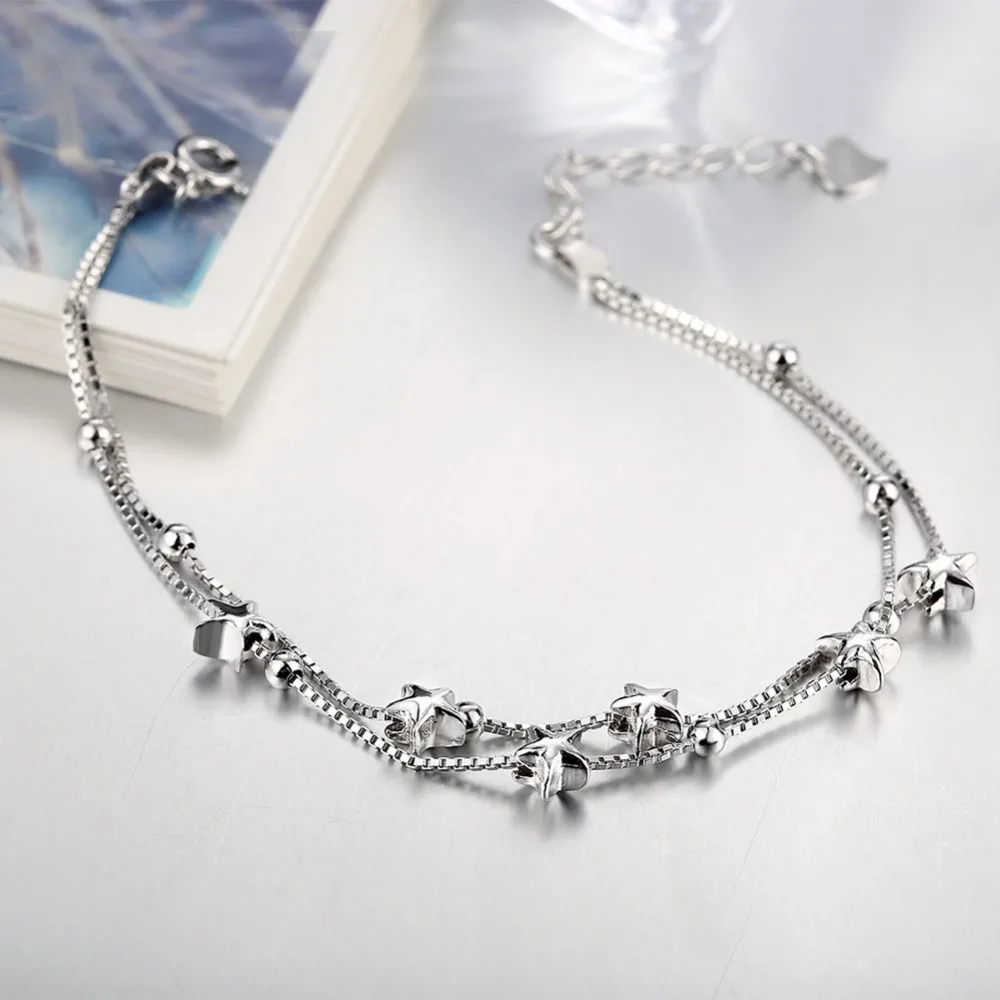 C871 925 sterling silver Elegant Deluxe Silver Rhinestone Crystal Bracelet Bangle Jewelry For Women Girl Gift
C871 925 sterling silver Elegant Deluxe Silver Rhinestone Crystal Bracelet Bangle Jewelry For Women Girl Gift