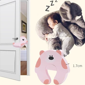 Colorful 100% Brand New Hot Door Stopper Holder lock Safety Guard Finger Protect Baby Animal Cartoon Style Good Quality Stop
Colorful 100% Brand New Hot Door Stopper Holder lock Safety Guard Finger Protect Baby Animal Cartoon Style Good Quality Stop