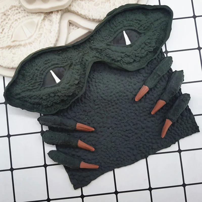 Dragon Dinosaur Set Eyes Skin Claws Silicone Mold Fondant Mould Cake Decor Tool Chocolate Gumpaste Mold Sugarcraft
Dragon Dinosaur Set Eyes Skin Claws Silicone Mold Fondant Mould Cake Decor Tool Chocolate Gumpaste Mold Sugarcraft