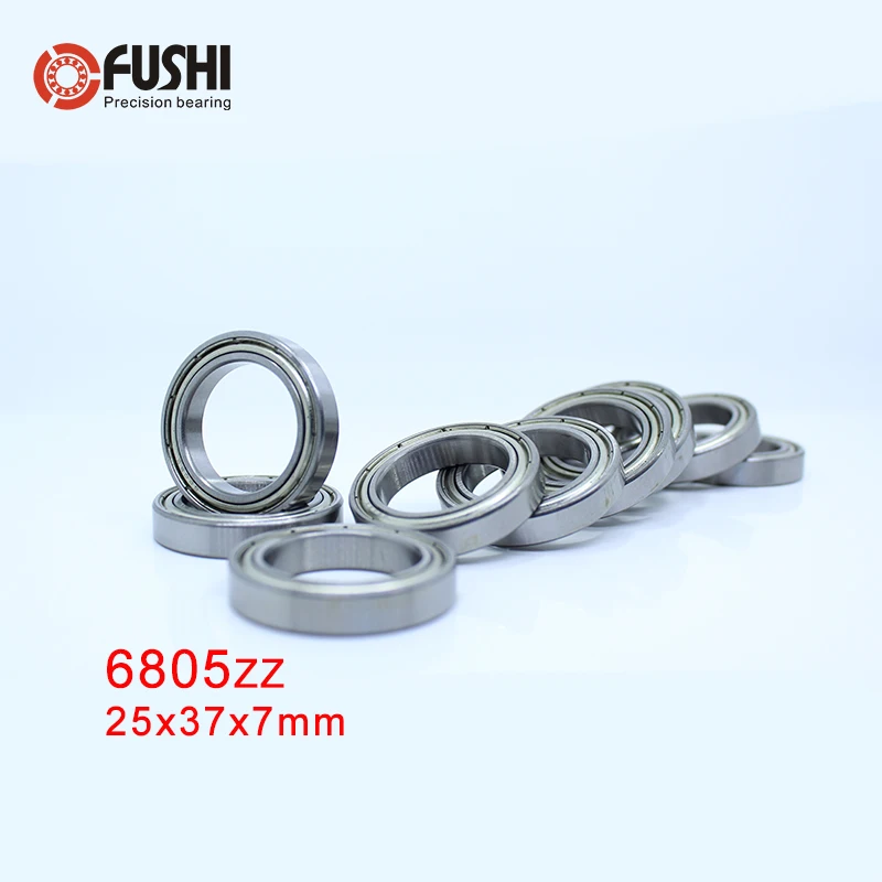 6805ZZ Bearing 25*37*7 mm ( 10 PCS ) ABEC-1 Metric Slim Thin Section 61805Z 6805 Z ZZ Ball Bearings 6805Z 
6805ZZ Bearing 25*37*7 mm ( 10 PCS ) ABEC-1 Metric Slim Thin Section 61805Z 6805 Z ZZ Ball Bearings 6805Z