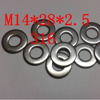 M14*28*2.5 316 20pcs China DIN125 Stainless Steel Flat plain Washers
M14*28*2.5 316 20pcs China DIN125 Stainless Steel Flat plain Washers