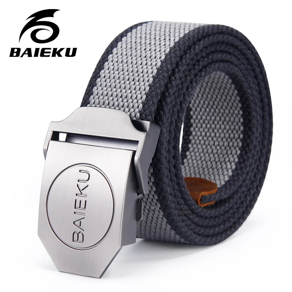 BAIEKU Fashion Casual Men's Canvas Belt Plus paragraph comfortable breathable belt Automatic canvas belt High quality summer
BAIEKU Fashion Casual Men's Canvas Belt Plus paragraph comfortable breathable belt Automatic canvas belt High quality summer