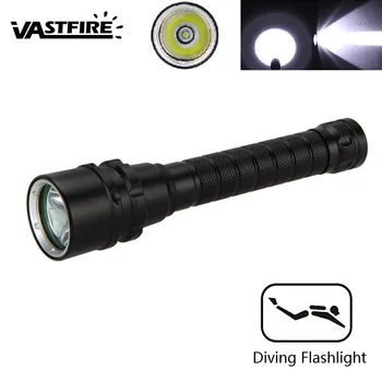 1 mode Underwater 80m XML T6 LED scuba Diving Flashlight 1000lm Torch Lamp IPX8 18650 flashlight
1 mode Underwater 80m XML T6 LED scuba Diving Flashlight 1000lm Torch Lamp IPX8 18650 flashlight