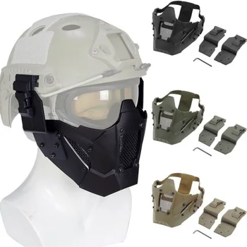 Men's Outdoor Half Mask TPE Steel Breathable Removable Recyclable Mask Tactical Mask MA-95 Tactical Iron Warrior Mask
Men's Outdoor Half Mask TPE Steel Breathable Removable Recyclable Mask Tactical Mask MA-95 Tactical Iron Warrior Mask