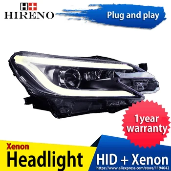 Hireno Headlamp for 2014 Toyota REIZ MARK X Headlight Headlight Assembly LED DRL Angel Lens Double Beam HID Xenon 2pcs
Hireno Headlamp for 2014 Toyota REIZ MARK X Headlight Headlight Assembly LED DRL Angel Lens Double Beam HID Xenon 2pcs