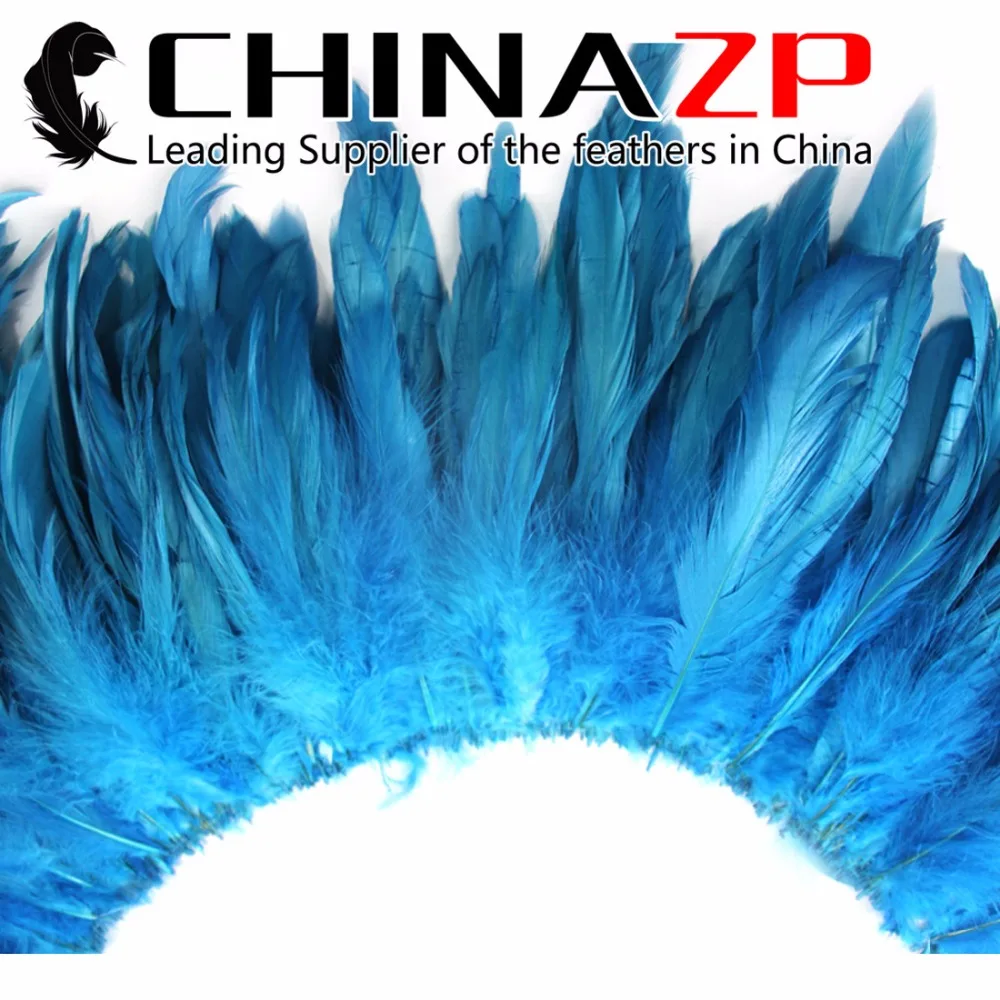 Высококачественные окрашенные бирюзовые синие петушиные перья CHINAZP Factory | Дом и