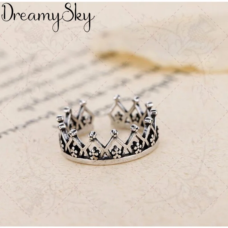 Trendy Bohemian 925 Sterling Silver Crown Rings For Women Wedding Statement Jewelry Vintage Antique Rings Joyas De Plata
Trendy Bohemian 925 Sterling Silver Crown Rings For Women Wedding Statement Jewelry Vintage Antique Rings Joyas De Plata
