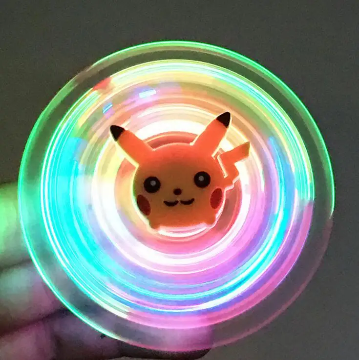 Tri Fidget Hand Spinner Spiner Toy Light Glow in The Dark LED Lights Triangle Finger EDC Spinner Kids Engrenage Kids Funny Toys
Tri Fidget Hand Spinner Spiner Toy Light Glow in The Dark LED Lights Triangle Finger EDC Spinner Kids Engrenage Kids Funny Toys