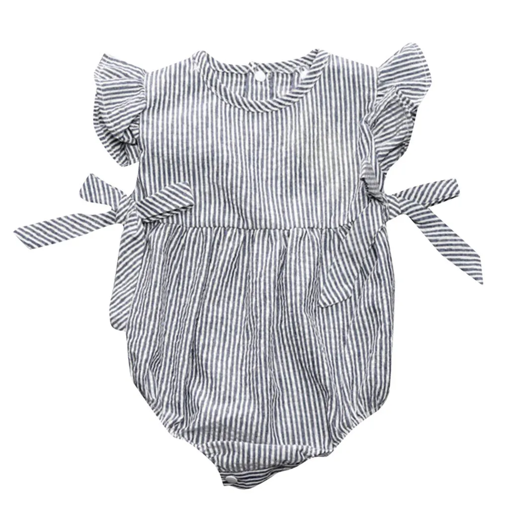 NewBorn Baby Girl Clothes Fashion Lovely Bowknot Stripe Sleeveless Romper Comfortable Clothes для новорожденного
NewBorn Baby Girl Clothes Fashion Lovely Bowknot Stripe Sleeveless Romper Comfortable Clothes для новорожденного