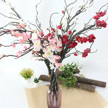 Artificial Flowers cherry Blossoms Plum plastic tree branch Wedding Decoration DIY Home Garden Christmas Decor Chinese style
Artificial Flowers cherry Blossoms Plum plastic tree branch Wedding Decoration DIY Home Garden Christmas Decor Chinese style