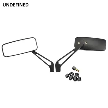 Black Motorcycle Mirror Rectangle Rearview Mirrors For Harley Softail Sportster Chopper Bobber Custom Universal 4 1/2"-1 3/4"
Black Motorcycle Mirror Rectangle Rearview Mirrors For Harley Softail Sportster Chopper Bobber Custom Universal 4 1/2"-1 3/4"