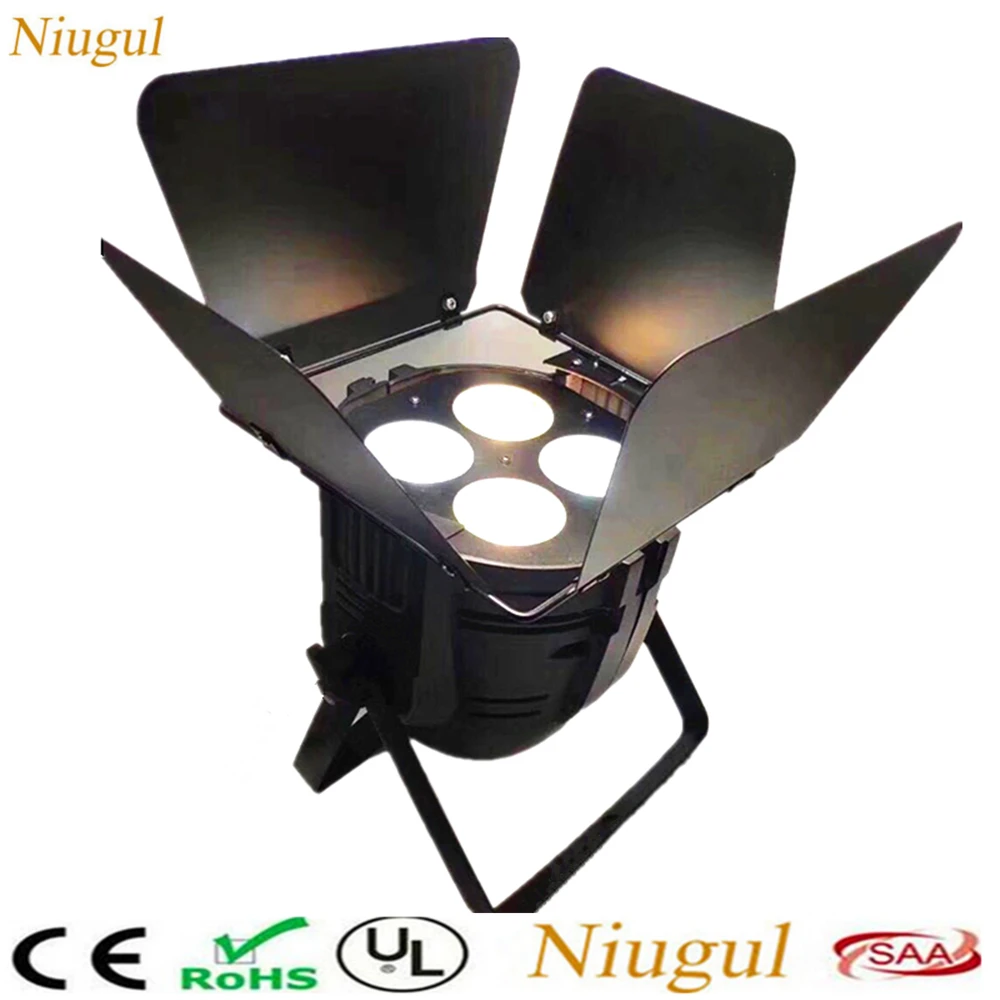 200W LED Audience Light With Barn Doors 4*50W LED Blinder Light Cold White+Warm White COB Leds Optional Control Individually
200W LED Audience Light With Barn Doors 4*50W LED Blinder Light Cold White+Warm White COB Leds Optional Control Individually
