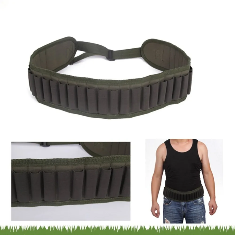 25/30 Rounds Ammo Shells Belt Cartridges Carrier Adjustable Waist Shoulder Belt for Shooting Hunting Accessories
25/30 Rounds Ammo Shells Belt Cartridges Carrier Adjustable Waist Shoulder Belt for Shooting Hunting Accessories