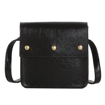 Fashion Retro Women Square Studded Solid Color Faux Leather Flap Shoulder Bag Crossbody Bag
Fashion Retro Women Square Studded Solid Color Faux Leather Flap Shoulder Bag Crossbody Bag