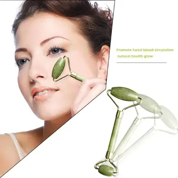 Double Head Facial Massage Roller Jade Face Slimming Body Head Neck Device Face Skin Care Tools Beauty Instrument Device
Double Head Facial Massage Roller Jade Face Slimming Body Head Neck Device Face Skin Care Tools Beauty Instrument Device