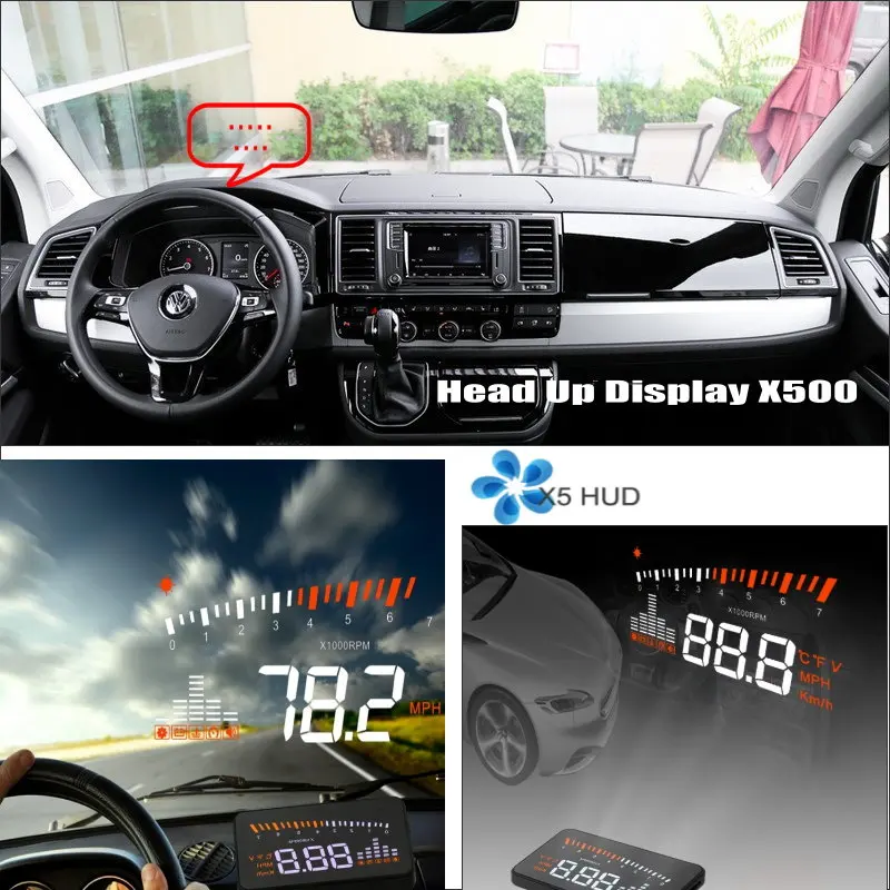 Car HUD Head Up Display For Volkswagen VW T5 Transporter - Refkecting Windshield Screen Saft Driving Screen Projector
Car HUD Head Up Display For Volkswagen VW T5 Transporter - Refkecting Windshield Screen Saft Driving Screen Projector