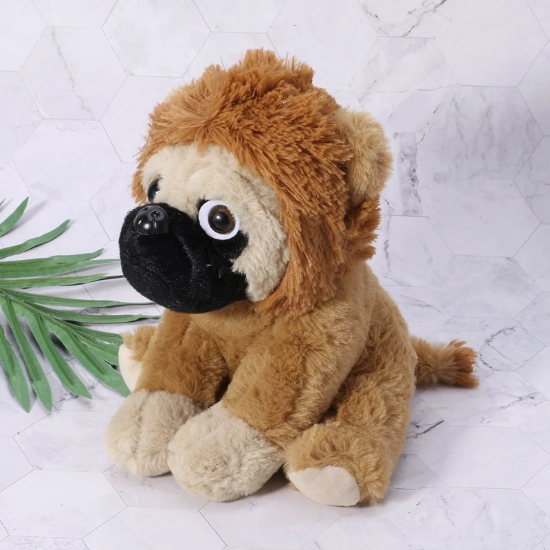 Новые большие плюшевые игрушки 10 "мопса в 6 костюмах милая мягкая игрушка