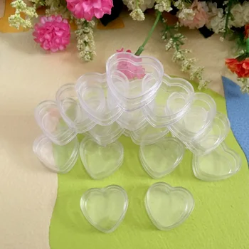 50PCS 4g Heart-shape Clear Refillable Empty Cosmetic Makeup Creams Containers Jar Bottles Box for Women Girls Travel Home Use
50PCS 4g Heart-shape Clear Refillable Empty Cosmetic Makeup Creams Containers Jar Bottles Box for Women Girls Travel Home Use
