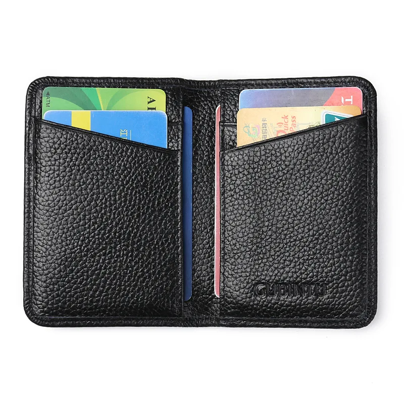 Genuine Leather Anti RFID Card Protection Men's Card Holder Blocking Wallet Slim Purse For Credit Cards Case Money Bag
Genuine Leather Anti RFID Card Protection Men's Card Holder Blocking Wallet Slim Purse For Credit Cards Case Money Bag