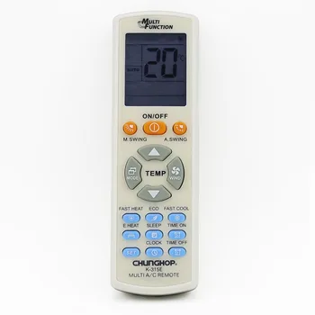 A/C controller Air Conditioner conditioning Remote Control CHUNGHOP FAST COOL HEAT For panasonic k-315e all model use
A/C controller Air Conditioner conditioning Remote Control CHUNGHOP FAST COOL HEAT For panasonic k-315e all model use