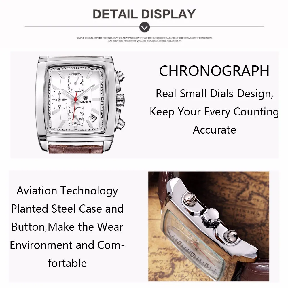 Relogio Masculino Megir Top Brand Luxury Mens Watches Men Military Sport Clock Chronograph Wrist watch Leather Quartz Watch 2028 Relogio Masculino Megir Top Brand Luxury Mens Watches Men Military Sport Clock Chronograph Wrist watch Leather Quartz Watch 2028