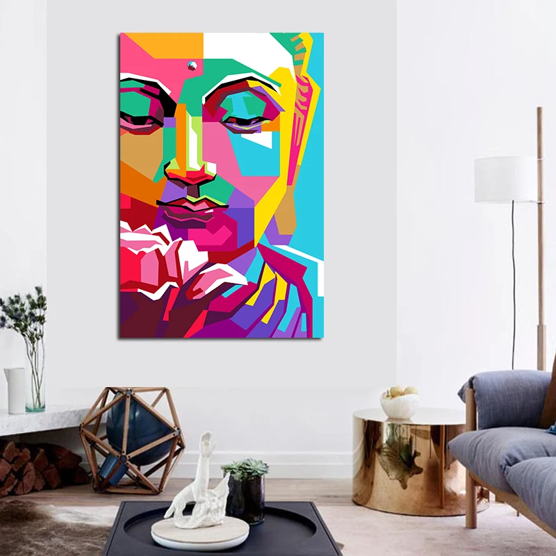 Abstract Big Buddha Paintings HD Prints Wall Art Pictures No Frames Canvas Painting for Home Living Room Decoration
Abstract Big Buddha Paintings HD Prints Wall Art Pictures No Frames Canvas Painting for Home Living Room Decoration