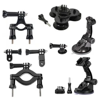 Optional Bike/Motorbike Mount for Hero 5 Accessories for Xiaomi Yi Suction Cup Car Mount for Sjcam Sj4000 Eken H9 H9R image
