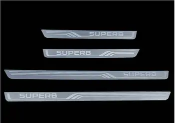 High quality stainless steel Scuff Plate/Door Sill Protector Sticker Car Styling For 2016-2017 Skoda Superb
High quality stainless steel Scuff Plate/Door Sill Protector Sticker Car Styling For 2016-2017 Skoda Superb