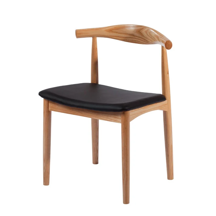 Мебель для столовой стул из массива дерева минималистичные современные
