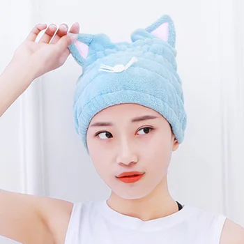 Microfibre Quick cat cartoon shower cap Hair Drying Bath Spa Wrap Towel Hat Cap Bath Bathroom Accessories cartoon shower
Microfibre Quick cat cartoon shower cap Hair Drying Bath Spa Wrap Towel Hat Cap Bath Bathroom Accessories cartoon shower