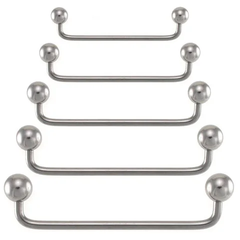 (Min. order $10) Surgical Steel Ball 90 Degree Surface Barbell Surface Piercing Free Shipping Wholesale Body Jewelry
(Min. order $10) Surgical Steel Ball 90 Degree Surface Barbell Surface Piercing Free Shipping Wholesale Body Jewelry