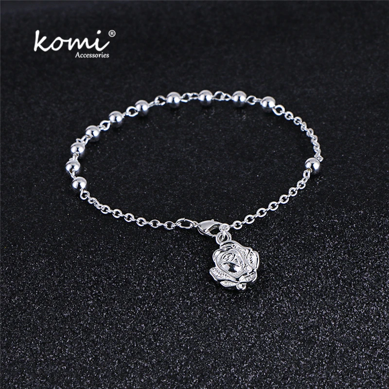 Komi 4mm Rosary Beads Bracelet For Women Men Religion Rose Prayer Beaded Bracelets Jewelry Kid's Communion Baptism Favors
Komi 4mm Rosary Beads Bracelet For Women Men Religion Rose Prayer Beaded Bracelets Jewelry Kid's Communion Baptism Favors