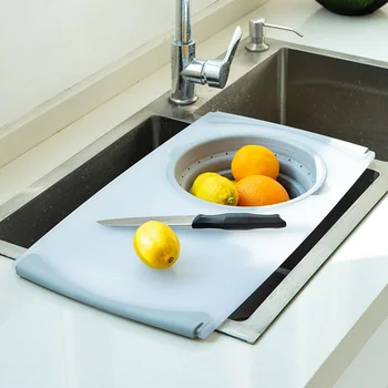 3 in 1 Multi-function Chopping Board Multi-function Sink Drain Basket Cutting Board Filter Chopping Block Kitchen Accessories
3 in 1 Multi-function Chopping Board Multi-function Sink Drain Basket Cutting Board Filter Chopping Block Kitchen Accessories