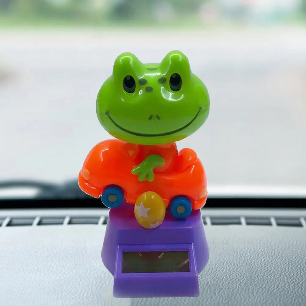 Solar Power Swinging Cute Cartoon Frog Car Interior Dashboard Ornament Gift New Hot carros Auto Accessories видеорегистратор 
Solar Power Swinging Cute Cartoon Frog Car Interior Dashboard Ornament Gift New Hot carros Auto Accessories видеорегистратор
