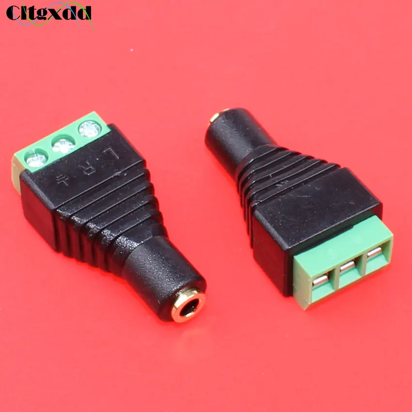 cltgxdd Connector Jack 3.5mm Video AV Balun 3.5mm stereo female to AV Screw Terminal Stereo jack female 3 pin Terminal Block
cltgxdd Connector Jack 3.5mm Video AV Balun 3.5mm stereo female to AV Screw Terminal Stereo jack female 3 pin Terminal Block