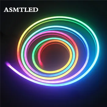 WS2812B Flexible Neon Strip Decorative Light DC5V WS2812 Addressable individually Pixel Neon Strip Light+Power Supply+Controller
WS2812B Flexible Neon Strip Decorative Light DC5V WS2812 Addressable individually Pixel Neon Strip Light+Power Supply+Controller