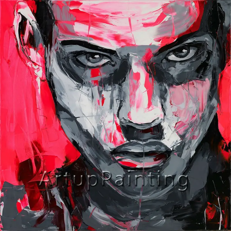 Palette knife painting portrait Palette knife Face Oil painting Impasto figure on canvas Hand painted Francoise Nielly 01
Palette knife painting portrait Palette knife Face Oil painting Impasto figure on canvas Hand painted Francoise Nielly 01