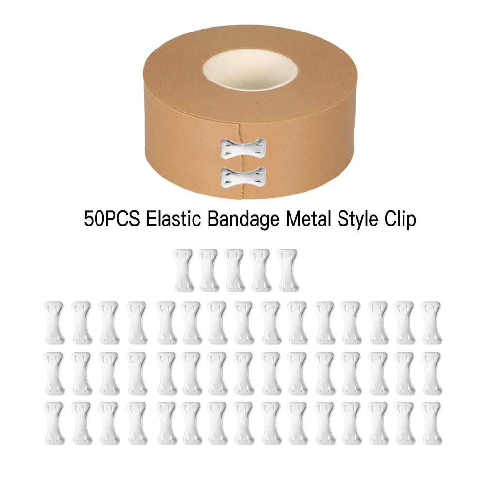 50PCS New Stretch Metal Clips Replacement Elastic Bandage Wrap Fixation Clamps Metal Style Clip Metal Fasten Clip with Hook
50PCS New Stretch Metal Clips Replacement Elastic Bandage Wrap Fixation Clamps Metal Style Clip Metal Fasten Clip with Hook