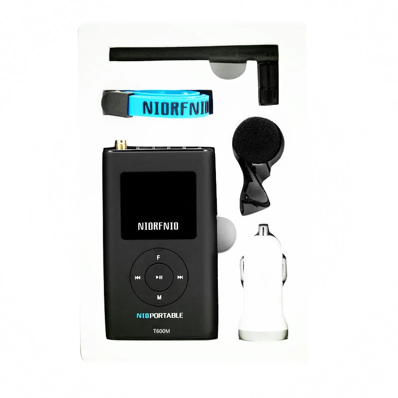 NIORFNIO 0.6W Stereo Portable FM Transmitter PLL Broadcasting Equipment for Home Party
NIORFNIO 0.6W Stereo Portable FM Transmitter PLL Broadcasting Equipment for Home Party