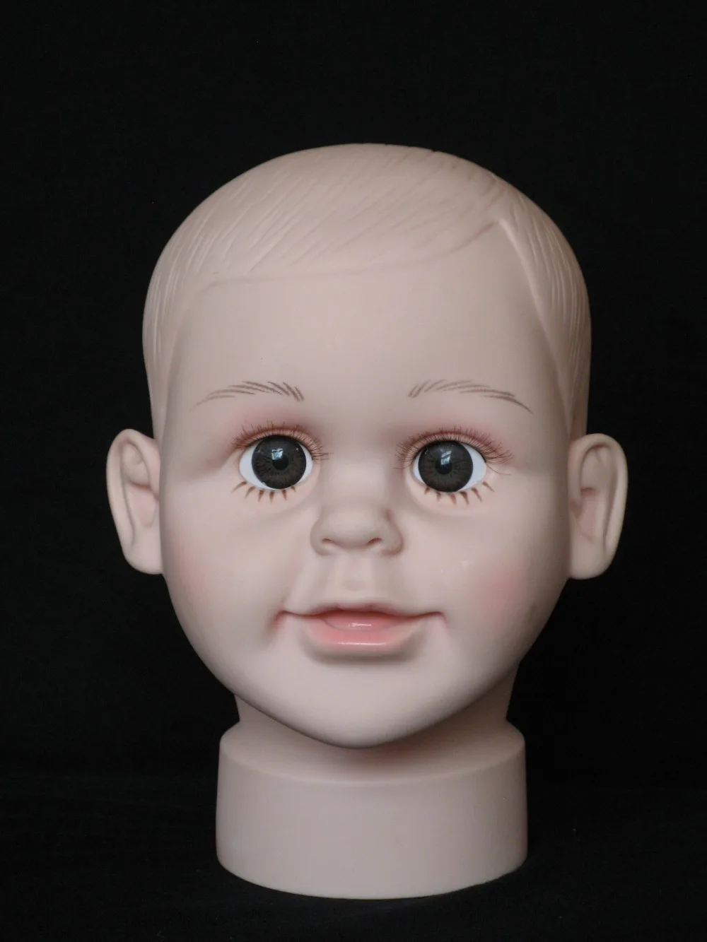 High quality Unbreakable Realistic PE baby mannequin dummy head kid Manikin head for hat display
High quality Unbreakable Realistic PE baby mannequin dummy head kid Manikin head for hat display