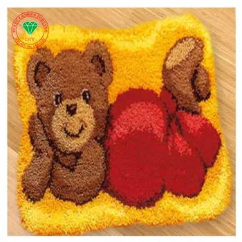 Needlework Cross-stitch carpet cushion Patchwork Pillowcase diy pillowcase embroidery thread Latch hook rug kits Home Decor bear
Needlework Cross-stitch carpet cushion Patchwork Pillowcase diy pillowcase embroidery thread Latch hook rug kits Home Decor bear