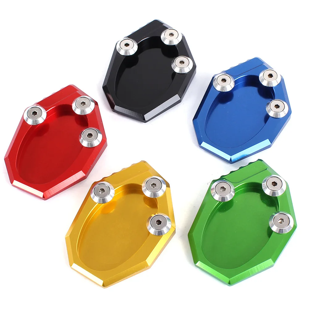 CNC Motorbike Kickstand Foot Side Stand Extension Pad Support Plate For Kawasaki VERSYS 650 2010-2014 & KLX250 2009-2014
CNC Motorbike Kickstand Foot Side Stand Extension Pad Support Plate For Kawasaki VERSYS 650 2010-2014 & KLX250 2009-2014