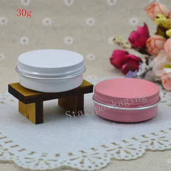 30gX50pcs pink white aluminium cream jars with screw lid,cosmetic case jar,30ml Aluminum box, aluminum lip balm container
30gX50pcs pink white aluminium cream jars with screw lid,cosmetic case jar,30ml Aluminum box, aluminum lip balm container