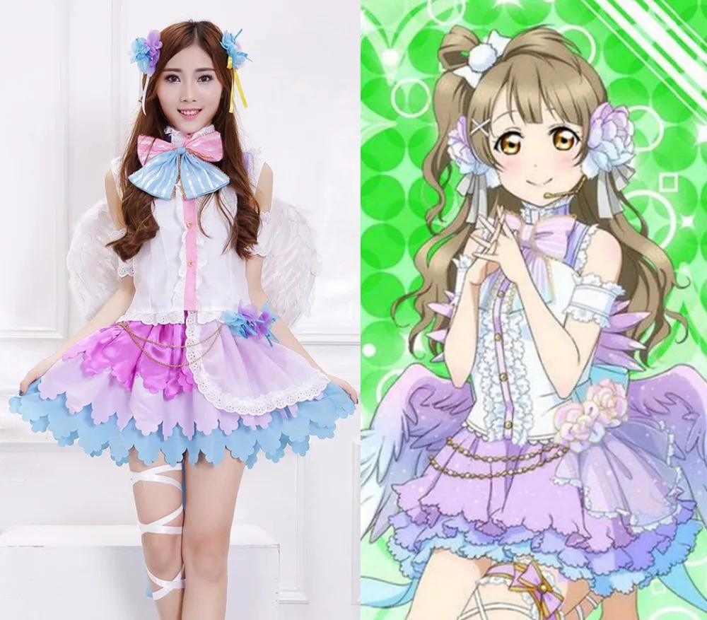 Anime Lovelive! Minami Kotori White Valentine's Day Angels Awakening Uniform Cosplay Costume Love Live Full Set Halloween Dress
Anime Lovelive! Minami Kotori White Valentine's Day Angels Awakening Uniform Cosplay Costume Love Live Full Set Halloween Dress