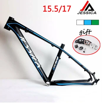 

JESSICA 15.5 17 inch 26er Mtb Frame Mountain Bike Frameset Bicycle Aluminum alloy 7005 Superlight Tapered Tube Frames BSA 68mm