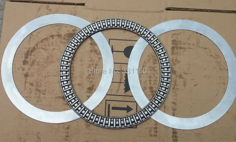 889130,150X190X5 /7mm AXK150190+2AS Thrust Needle Roller Bearing With Two Washers Each
889130,150X190X5 /7mm AXK150190+2AS Thrust Needle Roller Bearing With Two Washers Each