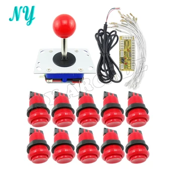 2 set Arcade DIY Kits Parts MAME USB Encoder + 1 4/8 Way Joystick + 10xAmerican style Push Button For Raspberry PI Retropie 3B
2 set Arcade DIY Kits Parts MAME USB Encoder + 1 4/8 Way Joystick + 10xAmerican style Push Button For Raspberry PI Retropie 3B